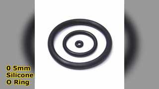 การตรวจสอบแบบเต็มซีลโอริงซิลิโคน 0.5 มม