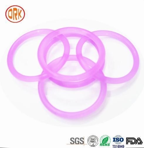 การปรับแต่ง สีม่วง ใสซิลิโคนยาง O แหวน Seal แหวน Gaskets สําหรับ shaft seal