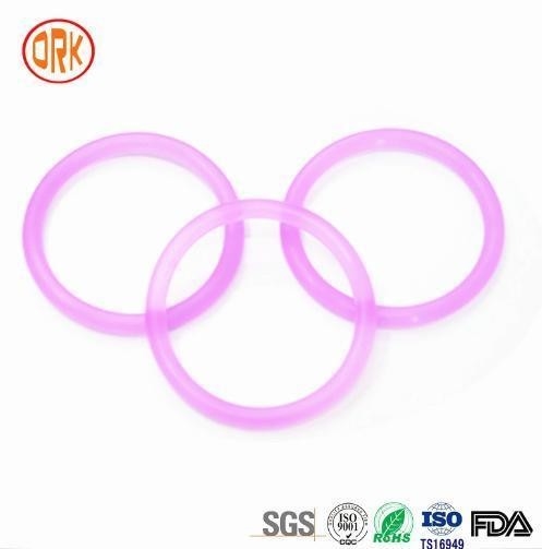 การปรับแต่ง สีม่วง ใสซิลิโคนยาง O แหวน Seal แหวน Gaskets สําหรับ shaft seal