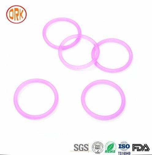 การปรับแต่ง สีม่วง ใสซิลิโคนยาง O แหวน Seal แหวน Gaskets สําหรับ shaft seal