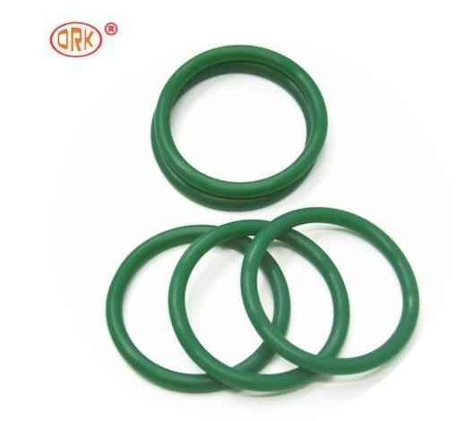 สีเขียว ปริมณฑลยาวดี FDA Wras LFGB รับรองคุณภาพอาหาร ซิลิโคน O-ring ด้วยอุณหภูมิ -60- 350 องศา