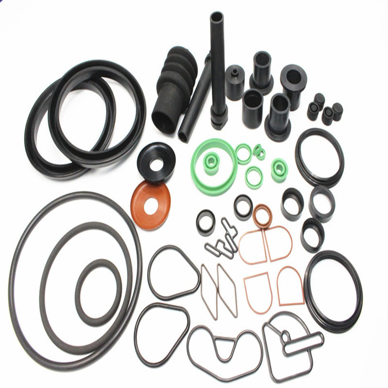 อะไหล่รถยนต์ Custom Vulcanized FKM NBR EPDM Polyurethane PU ผลิตภัณฑ์ทรงสําหรับการตัด