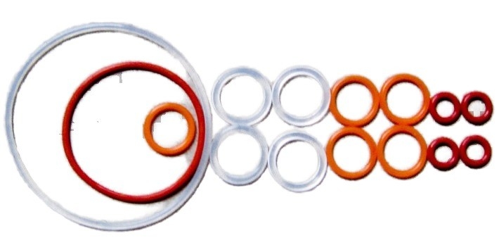 ตามมิติของลูกค้า O-Rings เกรดการแพทย์สําหรับ Outlet Nbr Hnbr Epdm ยาง