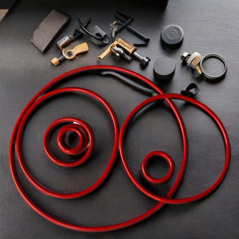 ตามมิติของลูกค้า O-Rings เกรดการแพทย์สําหรับ Outlet Nbr Hnbr Epdm ยาง