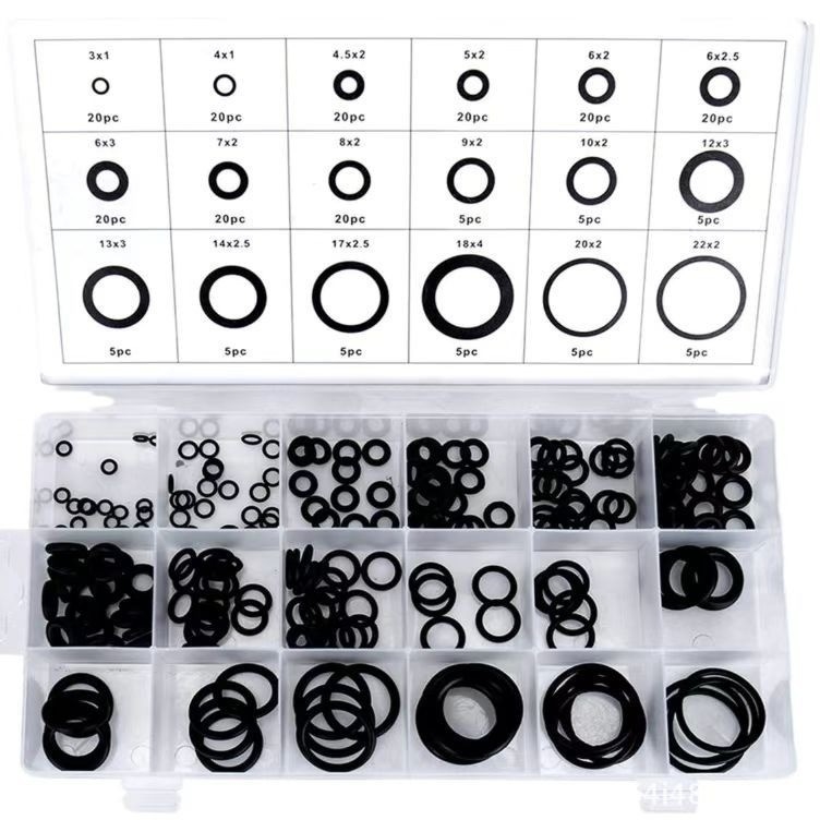 NBR 90 ยาง O-Ring Seal Kit Box Set สําหรับ OEM / ODM ประสิทธิภาพและมาตรฐานที่ยอมรับได้