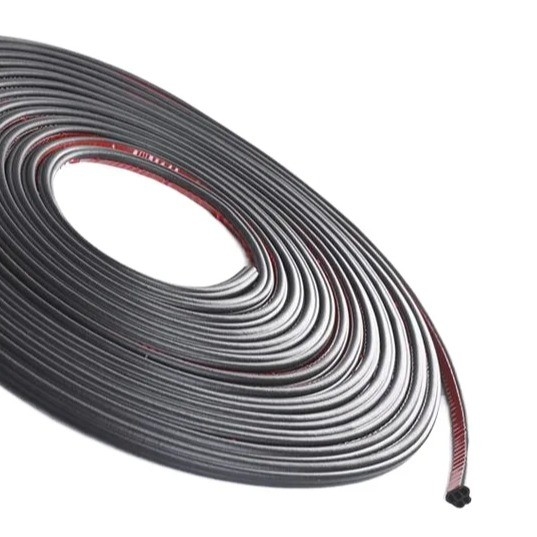 60 Mpa ประตูรถยนต์ Seal Weatherstripping เสียงกันหนาว ยางปิดสายสําหรับรถยนต์