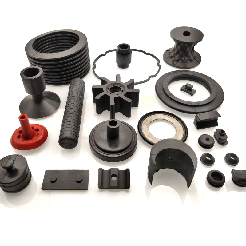 OEM ODM ซีลครึ่งประสาท ซิลิโคนโฟมล์ด Custom Rubber O Rings สําหรับชิ้นส่วนยาง