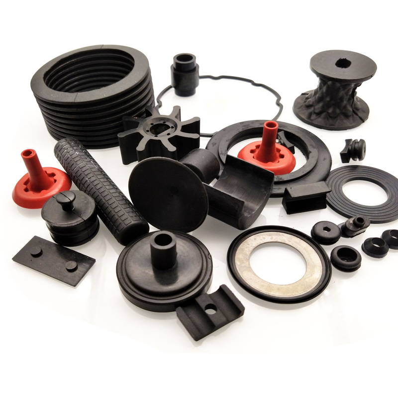 OEM ODM ซีลครึ่งประสาท ซิลิโคนโฟมล์ด Custom Rubber O Rings สําหรับชิ้นส่วนยาง