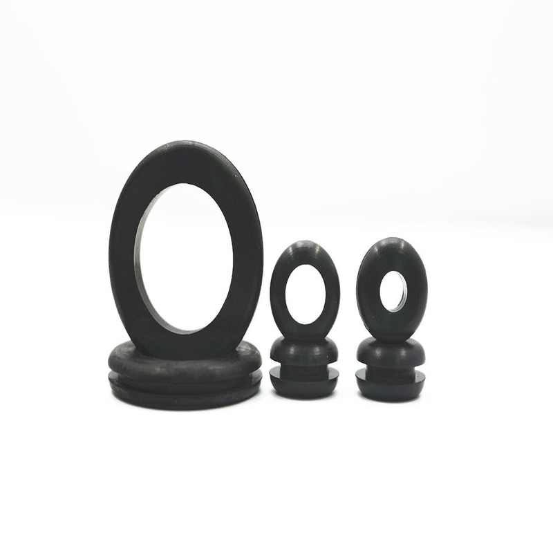 OEM ODM ซีลครึ่งประสาท ซิลิโคนโฟมล์ด Custom Rubber O Rings สําหรับชิ้นส่วนยาง