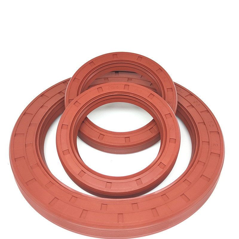 TG4 ปิดน้ํามัน NBR / FKM ยางสปริง สาย corrugated EPDM ชุดปิดพิสตันสําหรับ TJKS 3-Lip Shaft
