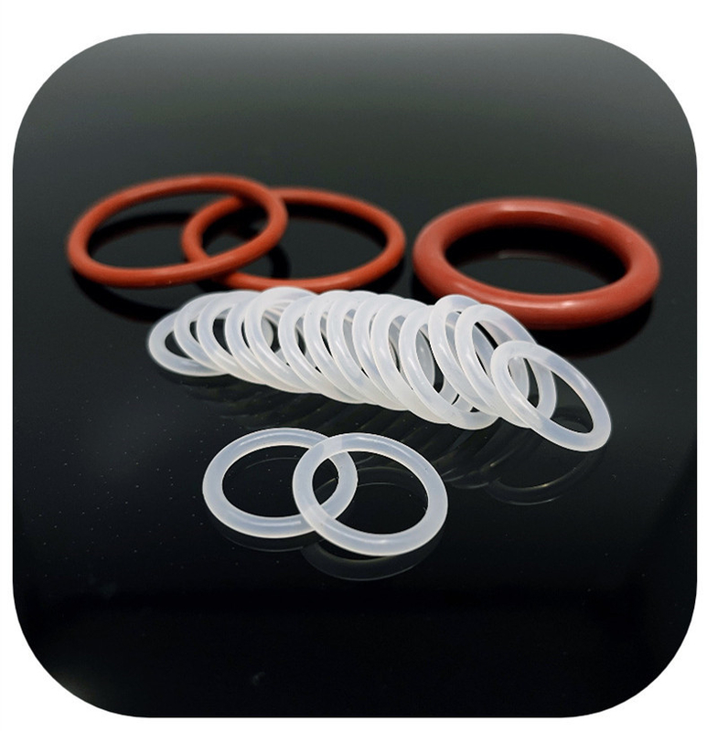 NBR HNBR FKM EPDM CR ซิลิโคน PU O-ring Seal สําหรับการใช้งานอาหารที่กําหนดเอง