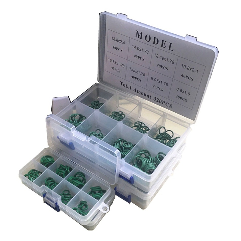 ORK 382pcs/386pcs/407pcs/408pcs Fkm หรือ Nbr กาว O-Ring Seals Box/Kit สําหรับการปิด