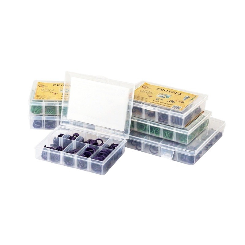NBR O Ring Valve Rubber Seal Assortment Kit 382 ชิ้น สีดํา O Rings สําหรับการซ่อมแซมไฮดรอลิก