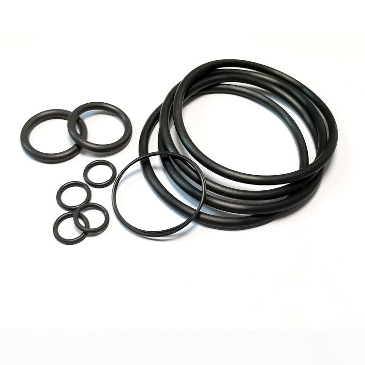 30-90 ความแข็งแรงบนชายฝั่ง EPDM Fluorosilicone As568 แหวน O ใหญ่สําหรับตลาดอุตสาหกรรม