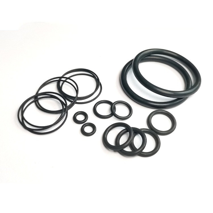 30-90 ความแข็งแรงบนชายฝั่ง EPDM Fluorosilicone As568 แหวน O ใหญ่สําหรับตลาดอุตสาหกรรม