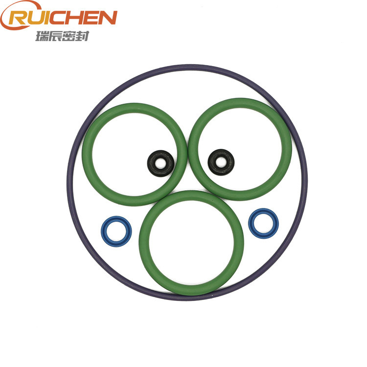 ปรับแต่ง FFKM O-Ring นิตรีลยาง Buna NBR70 สําหรับความทนทานต่อน้ํามันทนทาน