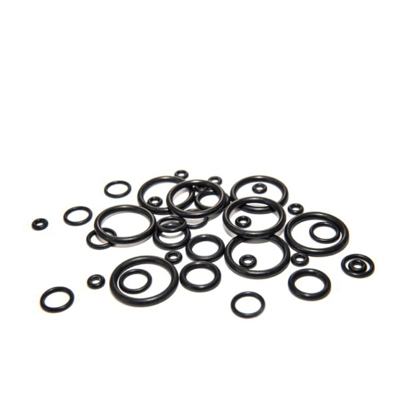 O-Rings สีปลายสําหรับการใช้งาน OEM / ODM รูปทรงซิลิโคน / ยางแบบมาตรฐาน