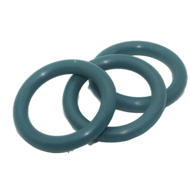 O-Rings สีปลายสําหรับการใช้งาน OEM / ODM รูปทรงซิลิโคน / ยางแบบมาตรฐาน