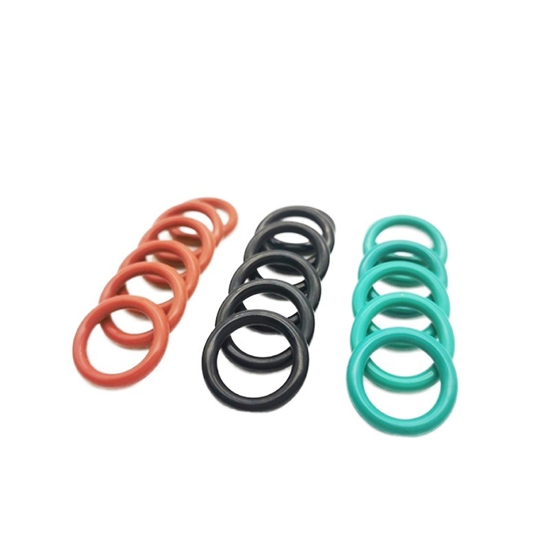 ปริมณฑล O-Ring สีซิลิโคน EPDM ยางความแม่นยําสูงสําหรับการใช้งานที่ไม่มาตรฐาน