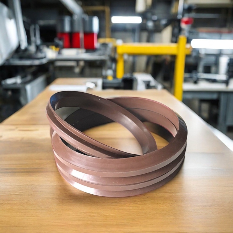 การตรวจสอบ 100% การตรวจสอบ Va ประเภท ป้องกันน้ํา NBR/FKM V-Ring Rubber Seals สําหรับการปิด