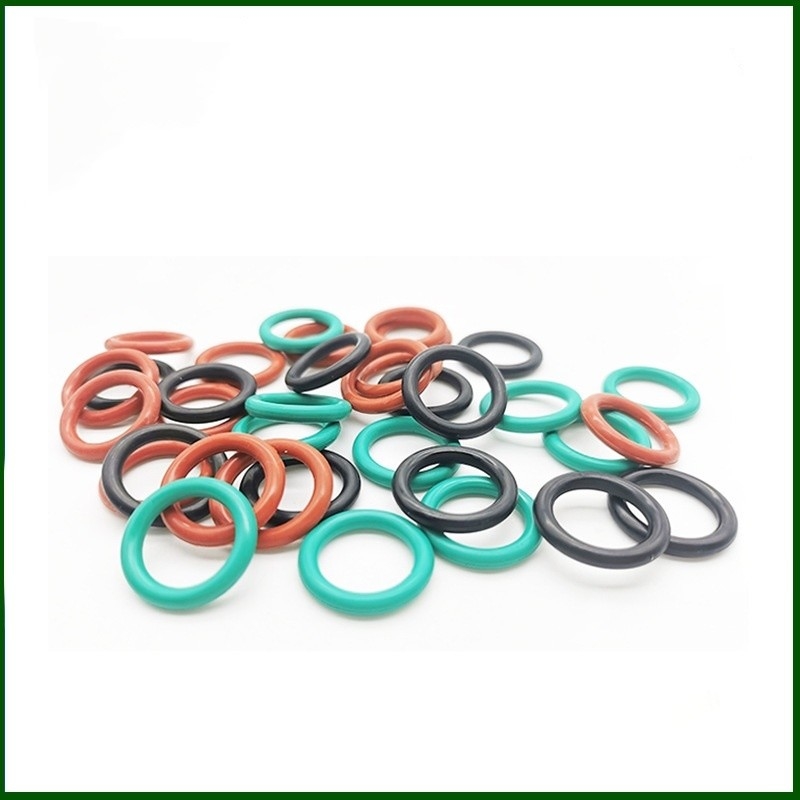 ปริมณฑล O-Ring ยาง FKM EPDM ที่ถูกพิมพ์ด้วยความแม่นยําสูง สําหรับบริการการประมวลผลตามสั่ง