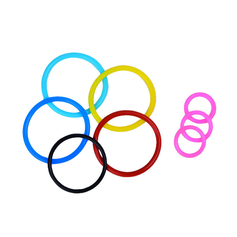 สีซิลิโคน O-ring กันอุณหภูมิสูง สําหรับขนาดที่กําหนดเองและหลายฟังก์ชัน