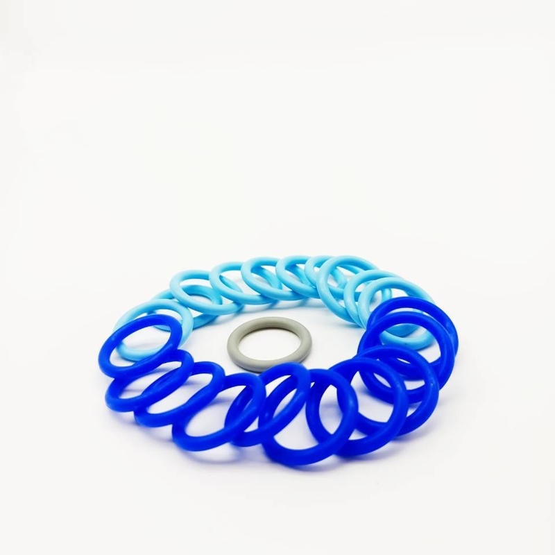 รูปแบบการวาด 2D / 3D O-ring NBR FKM HNBR ซิลิโคนสําหรับการปิดขนาดใหญ่ตามสั่ง