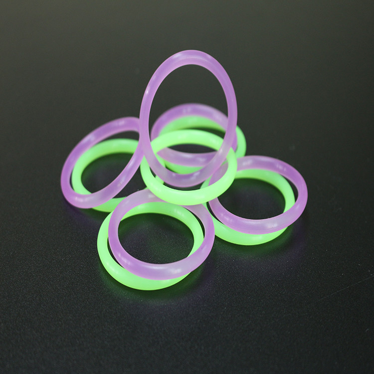 ตรวจสอบครบวงจร O-Ring ซิลิโคนยางหลากหลายในสีใด ๆ สําหรับการปิด