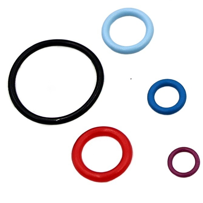 การตรวจสอบเต็ม EPDM/FKM/FFKM/NBR แหวน O ซิลิโคนสําหรับการใช้งานขนาดเล็กหรือใหญ่