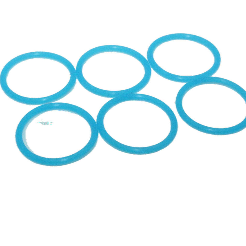 สีที่กําหนดเอง FPM Fluorine FFKM FKM ยาง O-Ring Seal ทนต่อความร้อนและเคมี