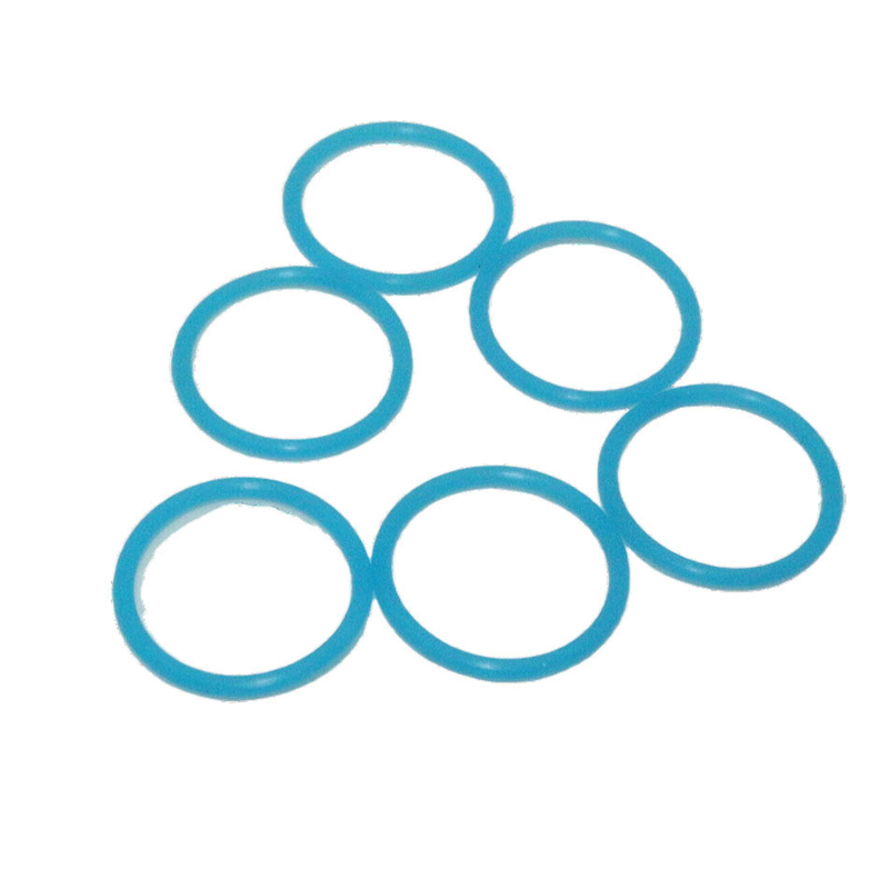 สีที่กําหนดเอง FPM Fluorine FFKM FKM ยาง O-Ring Seal ทนต่อความร้อนและเคมี
