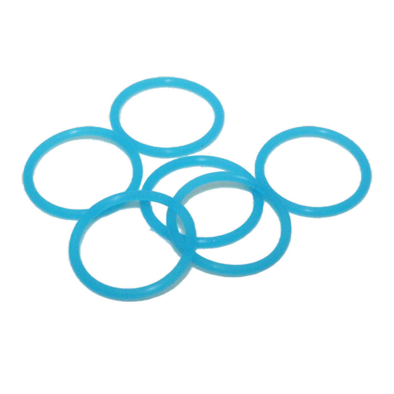 สีที่กําหนดเอง FPM Fluorine FFKM FKM ยาง O-Ring Seal ทนต่อความร้อนและเคมี