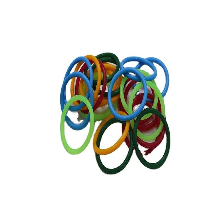 6mm*1.8mm 70 Shore ซิลิโคน O แหวนนําเสนอสีที่กําหนดเองสําหรับรัดยางกันน้ํา