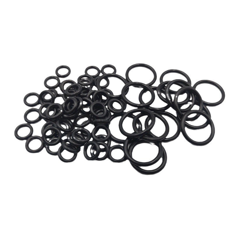NBR FKM FPM EPDM PU FFKM ORK ซิลิโคนยาง O-Ring Flat Seal ทนทานสําหรับการใช้