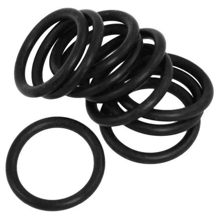 NBR FKM FPM EPDM PU FFKM ORK ซิลิโคนยาง O-Ring Flat Seal ทนทานสําหรับการใช้