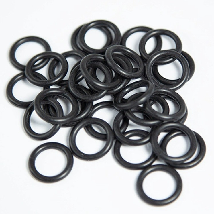 NBR FKM FPM EPDM PU FFKM ORK ซิลิโคนยาง O-Ring Flat Seal ทนทานสําหรับการใช้