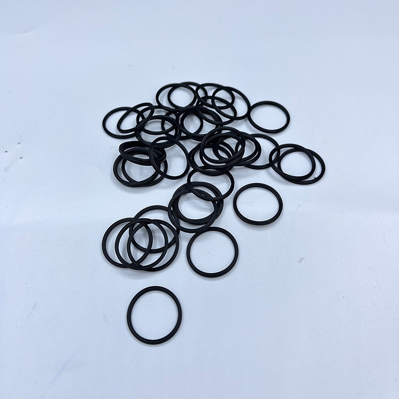 O-Rings ในสภาพอาหารซิลิโคนยางไนทรีลดําสําหรับการใช้ปิดจาก Trusted