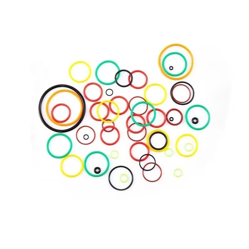 ปริมณฑล O-Ring สี NBR สีซิลิโคนยางสําหรับการปิดอย่างมีประสิทธิภาพในวัสดุ FKM