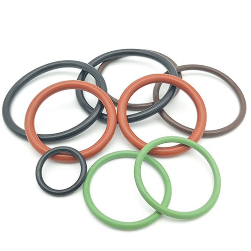 สีที่กําหนดเอง ORK ตัวอย่างฟรี ไฮดรอลิก NBR FKM EPDM VMQ ยาง O แหวนสําหรับการปิด
