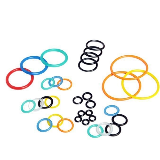 สีที่กําหนดเอง ORK ตัวอย่างฟรี ไฮดรอลิก NBR FKM EPDM VMQ ยาง O แหวนสําหรับการปิด