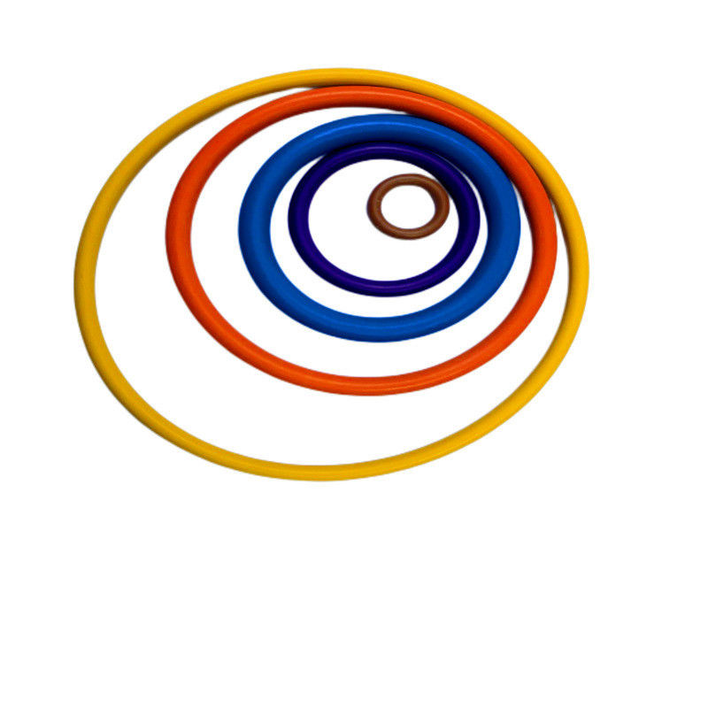 สีที่กําหนดเอง Fep ปิด O Rings ปิด ปิดยางทนน้ํามัน สําหรับน้ํามันท่อ