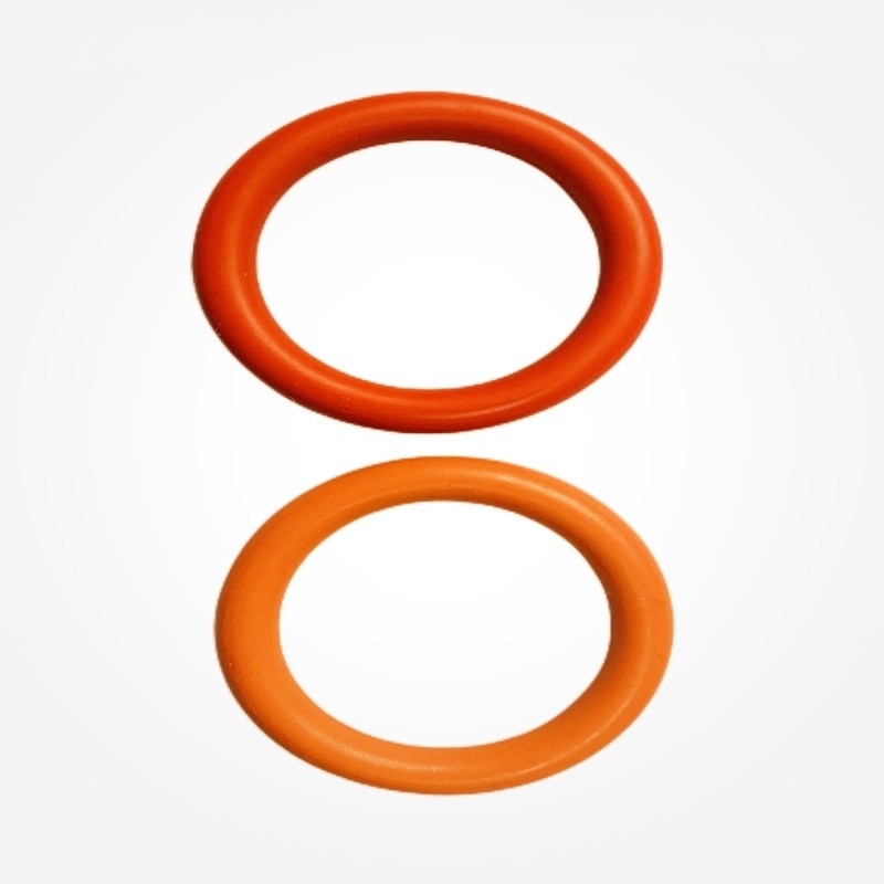 ปริมณฑล O-ring สีแดงซิลิโคนยางใน AS568 PG ขนาดมาตรฐานสําหรับการใช้งานอุตสาหกรรม