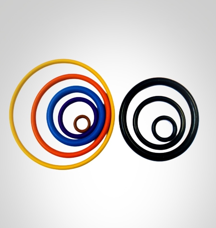 ปริมณฑล O-ring สีแดงซิลิโคนยางใน AS568 PG ขนาดมาตรฐานสําหรับการใช้งานอุตสาหกรรม