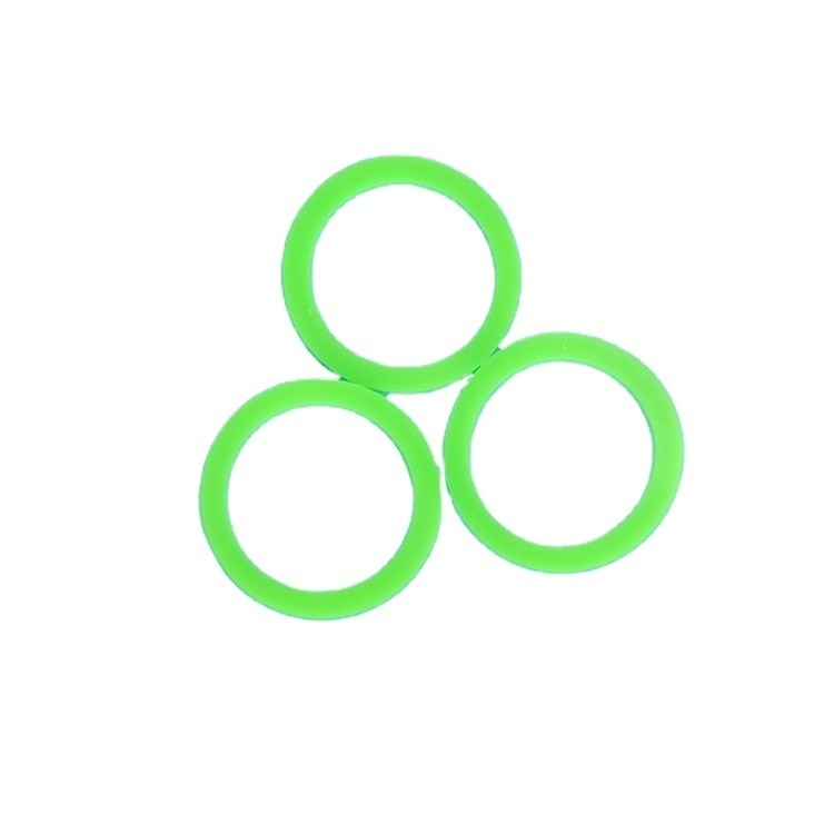 REACH Certified Customized ซิลิโคน O-ring สีแดงและดํา