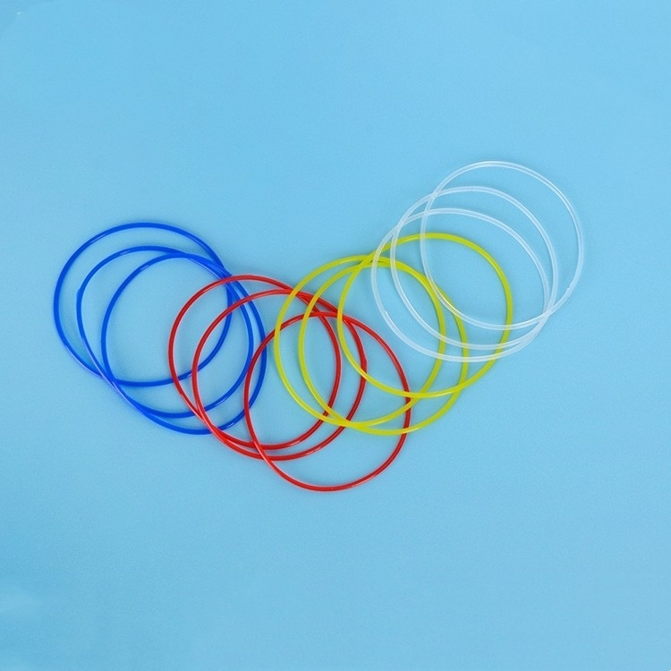 REACH Certified Customized ซิลิโคน O-ring สีแดงและดํา