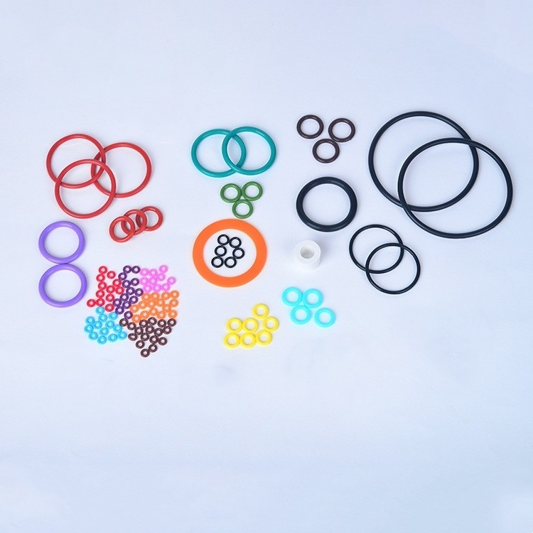 สีที่กําหนดเอง ORK ยาง O-ring NBR FKM EPDM ซิลิโคนซีลสําหรับการทํางานที่ดีที่สุด