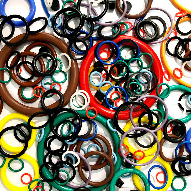 สีที่กําหนดเอง ORK ยาง O-ring NBR FKM EPDM ซิลิโคนซีลสําหรับการทํางานที่ดีที่สุด