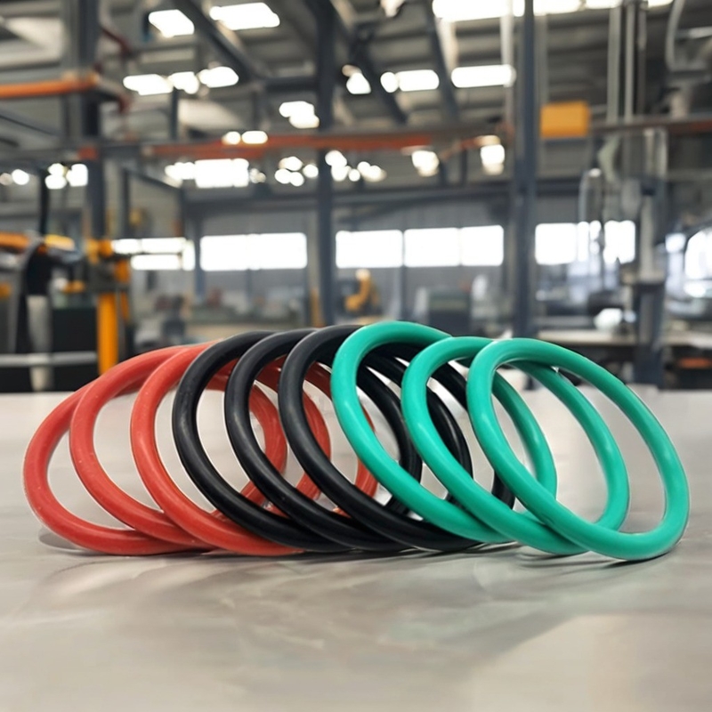 การแปรรูปตามความต้องการ NBR FKM ซิลิคอน O-Ring Seal สําหรับผลิตภัณฑ์ยาง