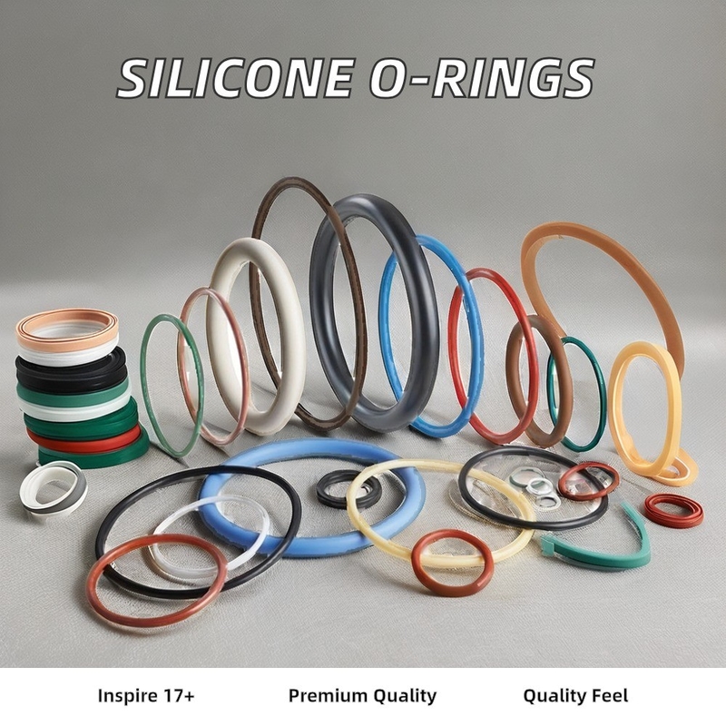 การแปรรูปตามความต้องการ NBR FKM ซิลิคอน O-Ring Seal สําหรับผลิตภัณฑ์ยาง