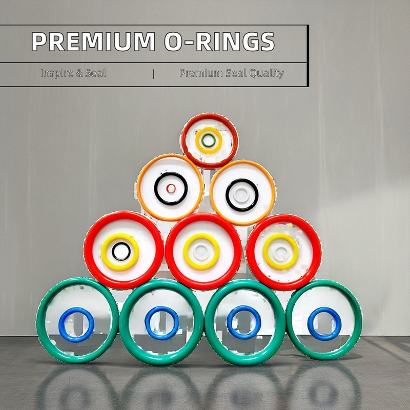 ORK ป้องกันน้ําและน้ํามัน ยาง O-Rings ตราสําหรับมีประสิทธิภาพในสภาพแวดล้อมที่แตกต่างกัน